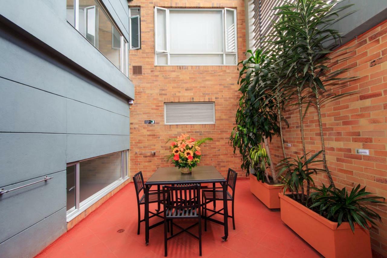 122 Plaza Apartahotel Bogotá Exterior foto